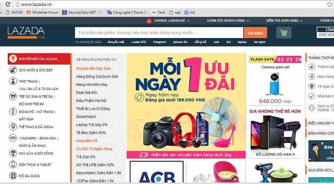 lazada loai hang tram gian hang khong du tieu chuan moi thang