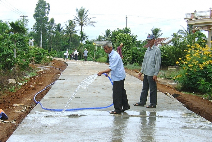 Xây dựng nông thôn mới nâng cao điều kiện sống của người dân khu vực khó khăn