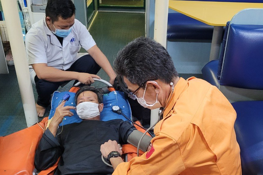 Đà Nẵng: Kịp thời cấp cứu thuyền viên nghi bị viêm ruột thừa cấp