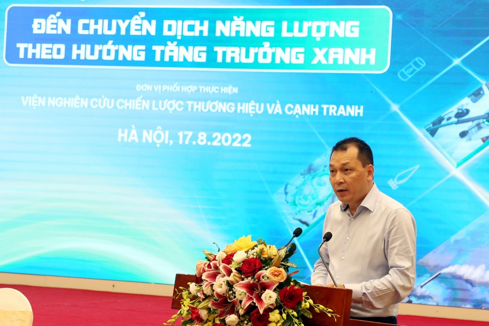 Thứ trưởng Bộ Công Thương Đặng Hoàng An: Việt Nam đặt ra 4 mục tiêu lớn trong chuyển dịch năng lượng