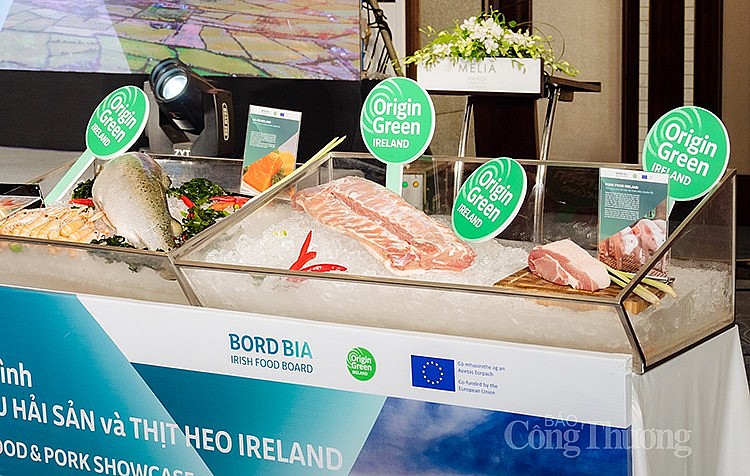 Việt Nam sẽ là thị trường dài hạn cho sản phẩm thủy sản, sữa, thịt của Ireland