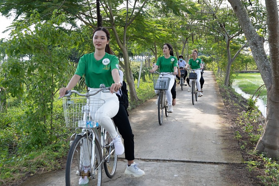 Top 25 Hoa khôi Sông Vàm 2022 nhập cuộc, quảng bá du lịch Long An