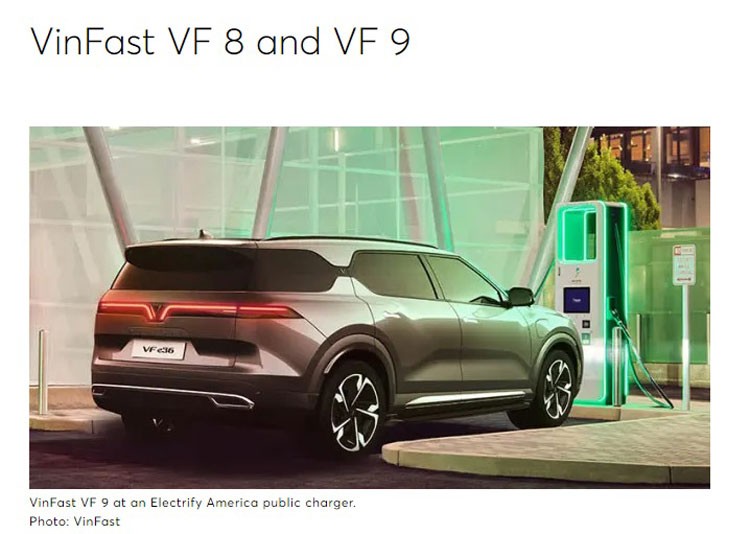 VinFast อยู่ในอันดับต้น ๆ ของรถยนต์ไฟฟ้าที่คาดว่าจะมากที่สุดในโลกกับ Tesla และ Lexus