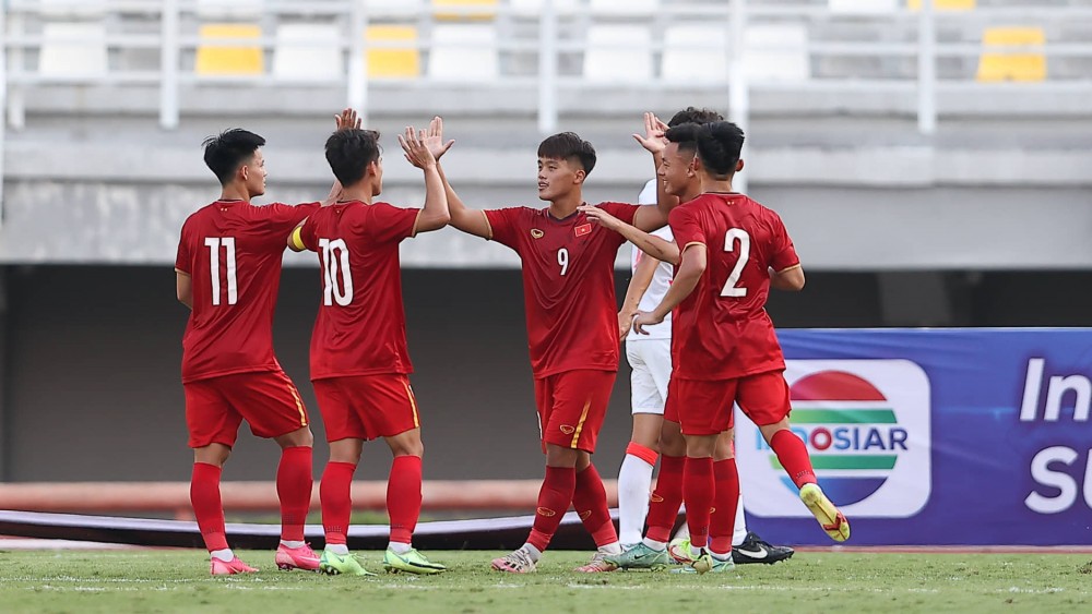 越南贏得亞洲U20資格賽首場比賽