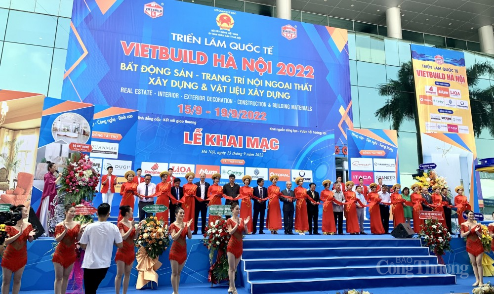 Khai mạc Triển lãm Quốc tế Vietbuild năm 2022 tại Hà Nội
