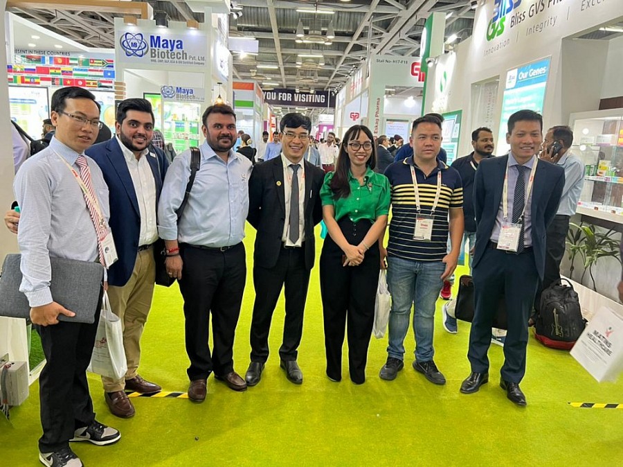 Doanh nghiệp Việt Nam tham dự Hội chợ triển lãm quốc tế về Dược phẩm và Y tế 2022