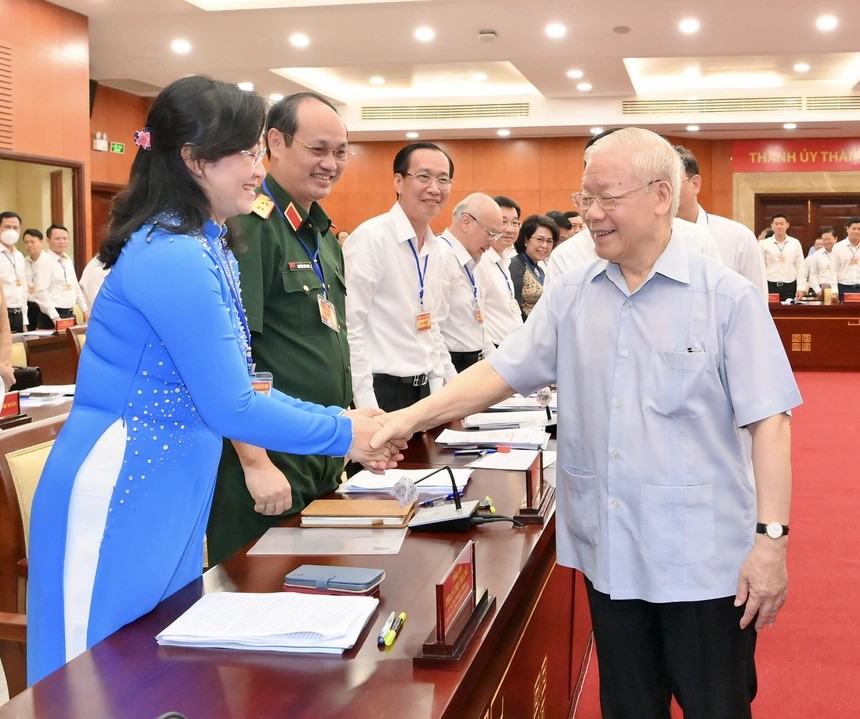 TP Hồ Chí Minh nêu nhiều kiến nghị với Tổng Bí thư Nguyễn Phú Trọng