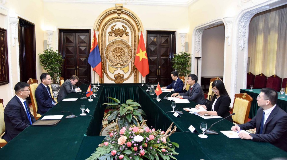 Phiên Tham khảo chính trị Việt Nam-Mông Cổ lần thứ 10