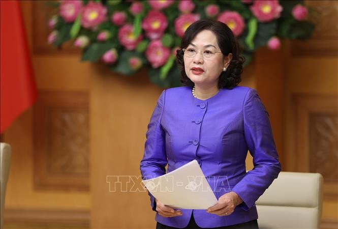 Thủ tướng Phạm Minh Chính gặp mặt lãnh đạo ngân hàng thương mại nhân Ngày Doanh nhân Việt Nam