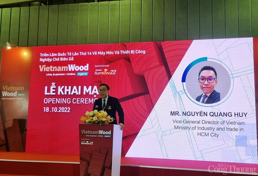 VietnamWood 2022: Góp phần phát triển toàn diện cho ngành chế biến gỗ.
