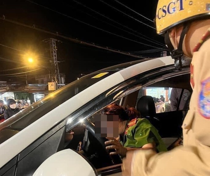Gia Lai: Làm rõ vụ việc nữ thiếu tá công an say xỉn lái xe gây tai nạn