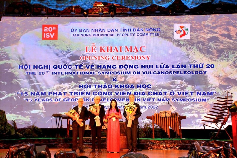 Đắk Nông: Khai mạc Hội nghị quốc tế về hang động núi lửa lần thứ 20