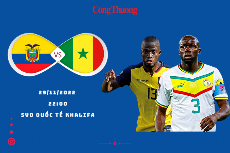 Link xem trực tiếp trận Ecuador - Senegal 22h00 ngày 29/11: