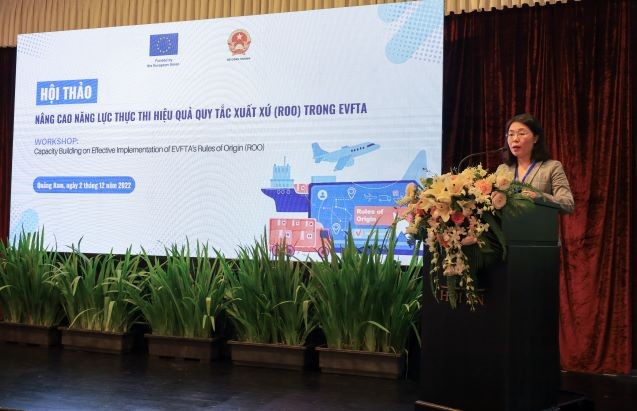Nâng cao năng lực thực thi hiệu quả Quy tắc xuất xứ trong EVFTA