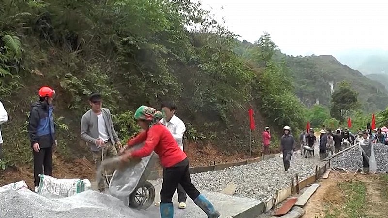 Hà Giang: Hiệu quả cao nhờ xây dựng nông thôn mới