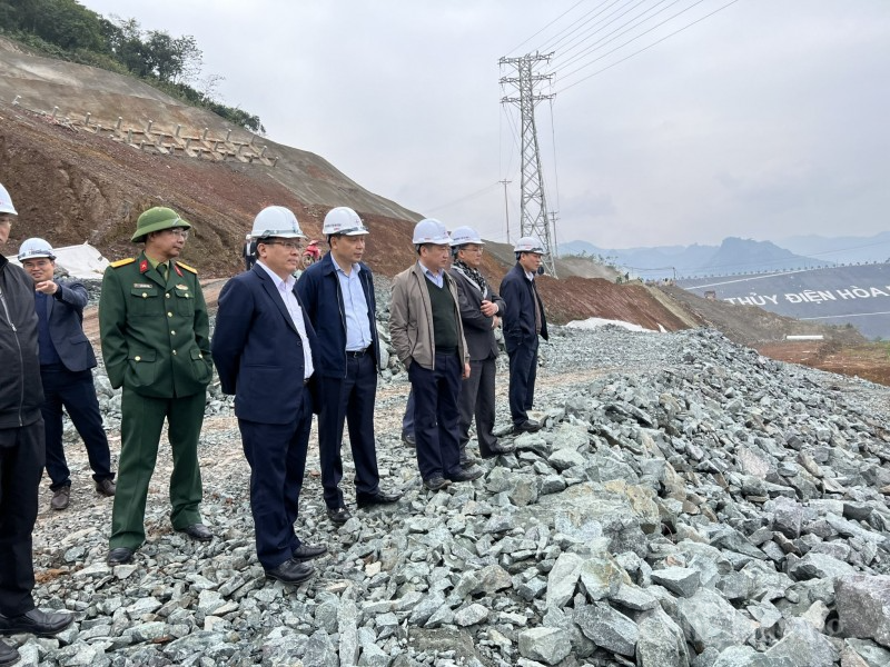Bộ Công Thương: Kiểm tra công tác thi công dự án Nhà máy thủy điện Hoà Bình mở rộng Bộ Công Thương: Kiểm tra công tác thi công dự án Nhà máy thủy điện Hoà Bình mở rộng