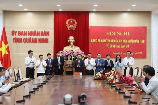 Quảng Ninh: Công bố quyết định về việc công nhận và điều động cán bộ