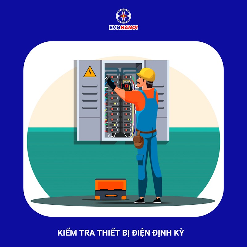 EVNHANOI khuyến cáo an toàn điện trong gia đình