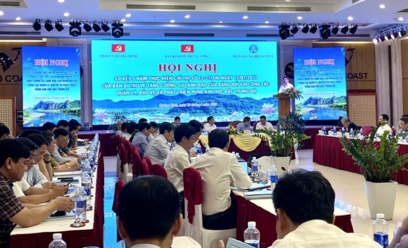 Nhiều kiến ​​nghị tại Hội nghị về phát triển rừng khu vực Bắc Trung Bộ