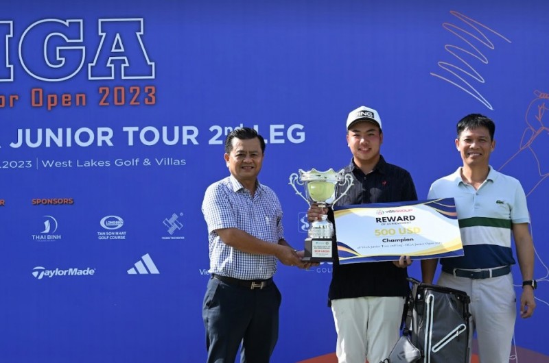 Nguyễn Đặng Minh vô địch toàn giải VGA Junior Tour