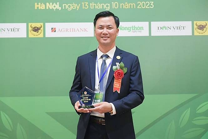 Anh Nguyễn Quốc Huy- Giám đốc hợp tác xã nấm Tam Đảo