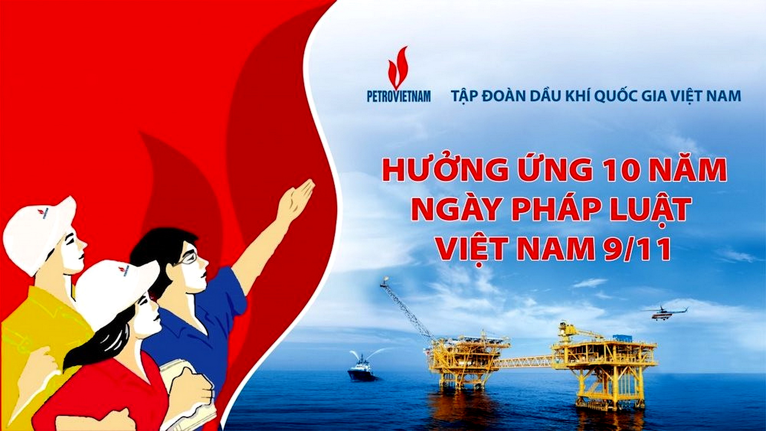 PV GAS hưởng ứng Ngày Pháp luật Việt Nam với nhiều hoạt động ý nghĩa