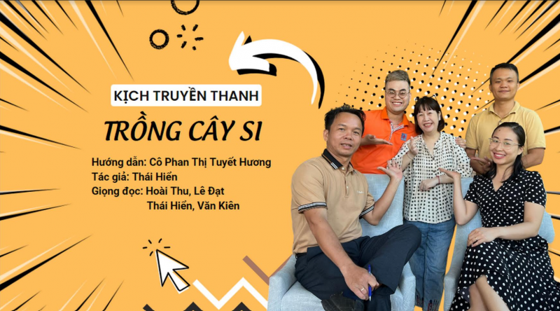 KĐN giới thiệu vở kịch “Trồng cây si” trên hệ thống phát thanh tuyên truyền