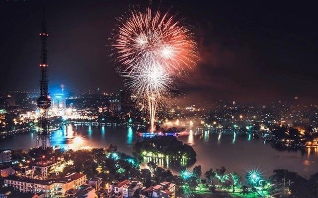 Nhiều địa điểm tại Hà Nội sẽ bắn pháo hoa tết Dương lịch 2024