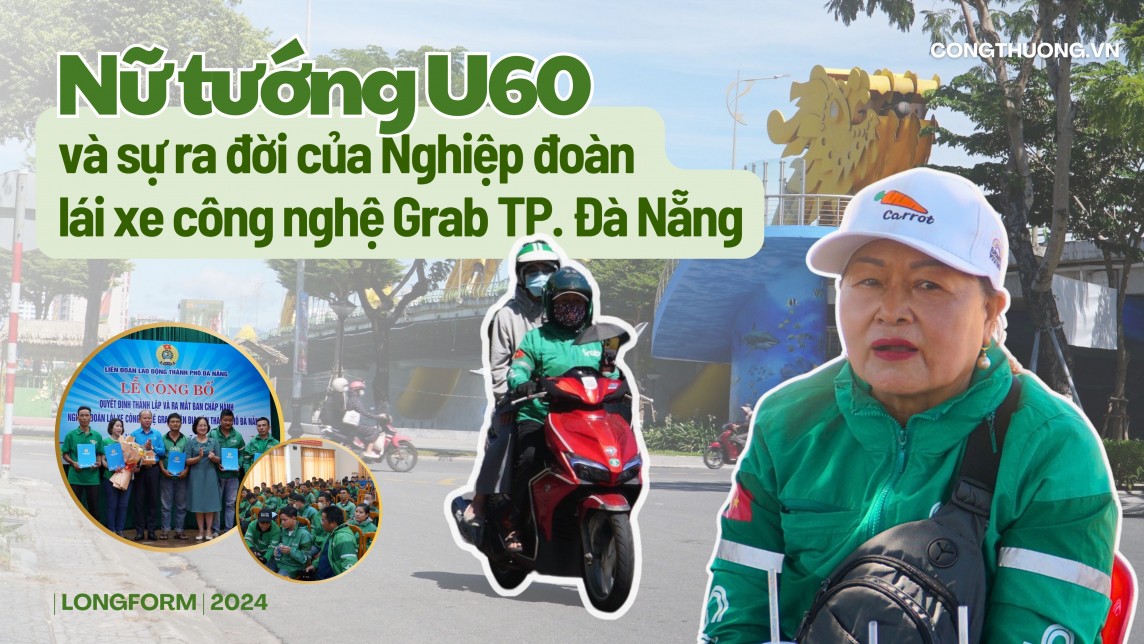 Nữ tướng U60 và Nghiệp đoàn lái xe công nghệ thành phố Đà Nẵng