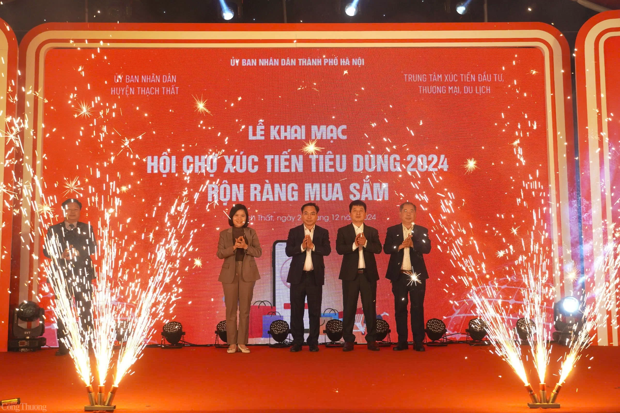 Lễ Khai mạc Hội chợ xúc tiến tiêu dùng 2024 “Rộn ràng mua sắm”