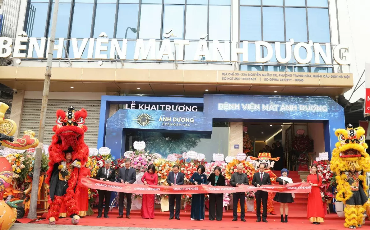 Khai trương bệnh viện chuyên khoa mắt Ánh Dương tại Hà Nội
