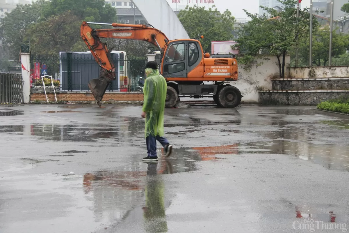 Cải tạo công viên Cầu Giấy sau nhiều năm xuống cấp