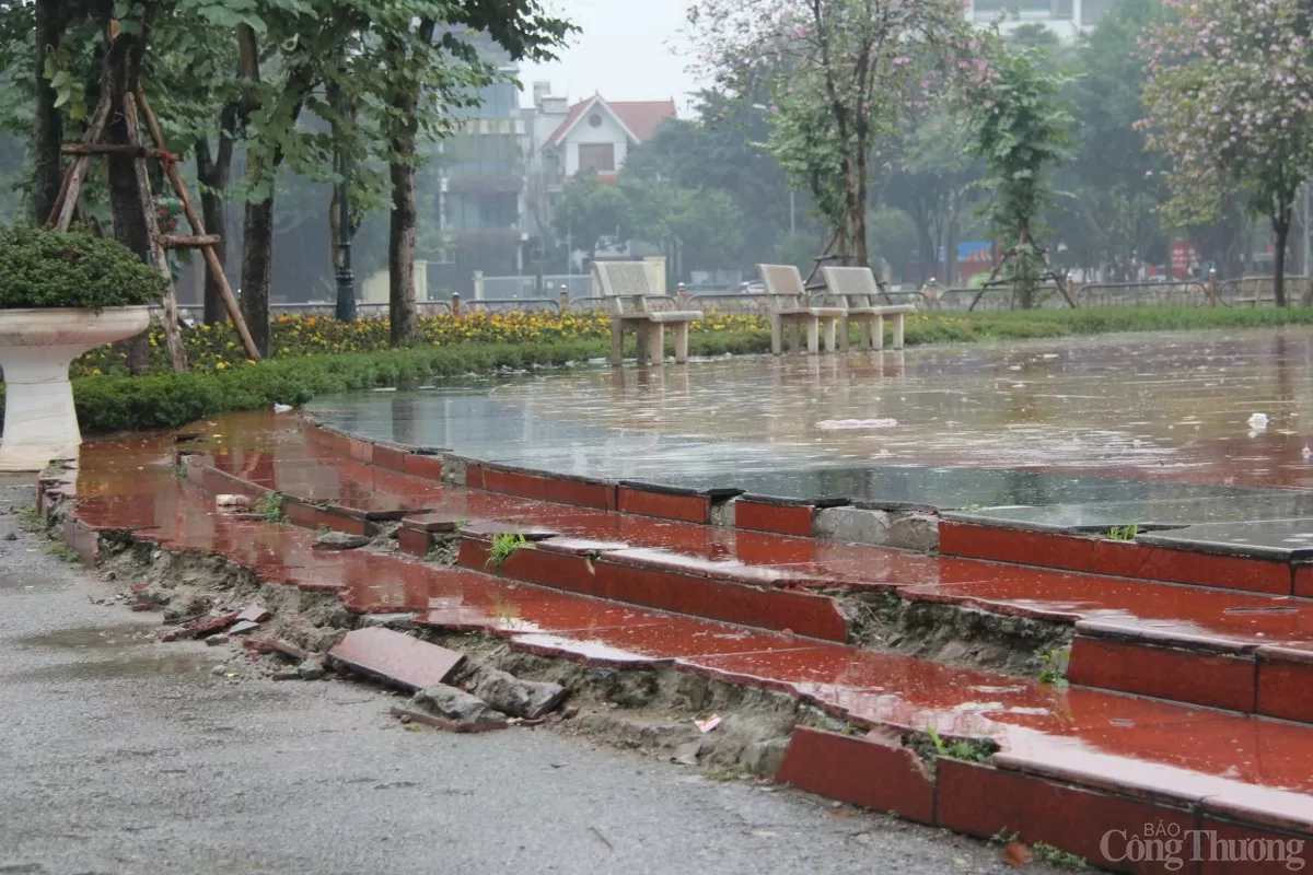 Cải tạo công viên Cầu Giấy sau nhiều năm xuống cấp Cải tạo công viên Cầu Giấy sau nhiều năm xuống cấp