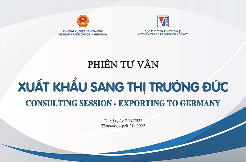 Hỗ trợ doanh nghiệp gia tăng xuất khẩu sang thị trường Đức Hỗ trợ doanh nghiệp gia tăng xuất khẩu sang thị trường Đức