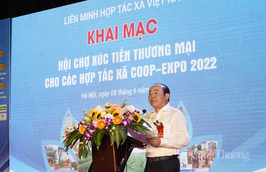 Khai mạc Hội chợ Xúc tiến thương mại cho các hợp tác xã Coop-Expo 2022
