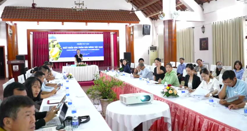 Phiên tư vấn xuất khẩu sản phẩm sầu riêng Việt nam được tổ chức tại tỉnh Đăk Lăk