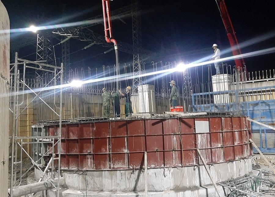Hai dự án truyền tải gấp rút về đích trong dịch Covid-19