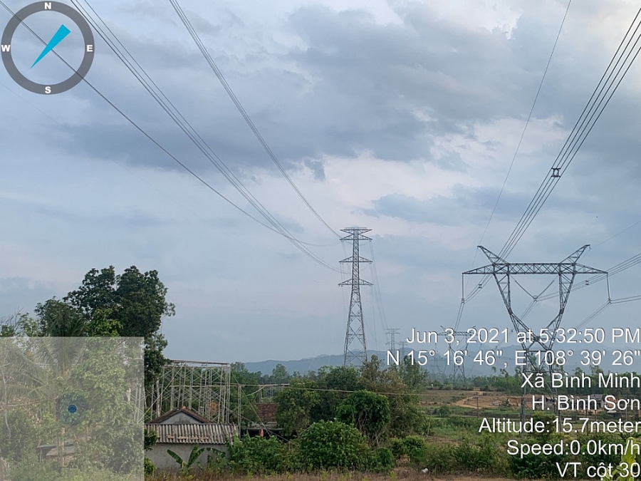 Đường dây 500kV mạch 3 đoạn Dốc Sỏi – Pleiku 2 trên đường về đích
