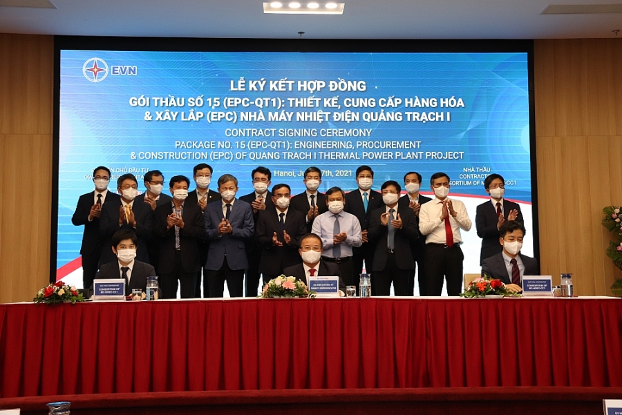 EVN ký hợp đồng EPC nhà máy điện Quảng Trạch I EVN ký hợp đồng EPC nhà máy điện Quảng Trạch I