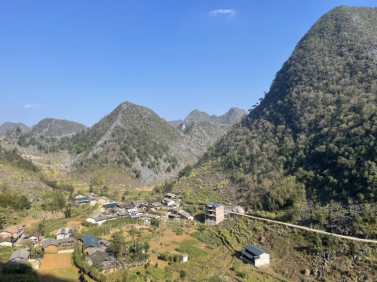 Xã Lũng Táo thuộc huyện Đồng Văn – 1 trong 7 huyện nghèo của tỉnh Hà Giang