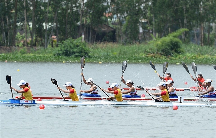 Canoeing Việt Nam liên tiếp giành huy chương vàng SEA Games 31