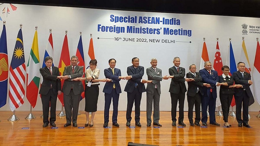 Hội nghị đặc biệt các Bộ trưởng Ngoại giao ASEAN - Ấn Độ: Hợp tác chân thành, hài hòa các lợi ích
