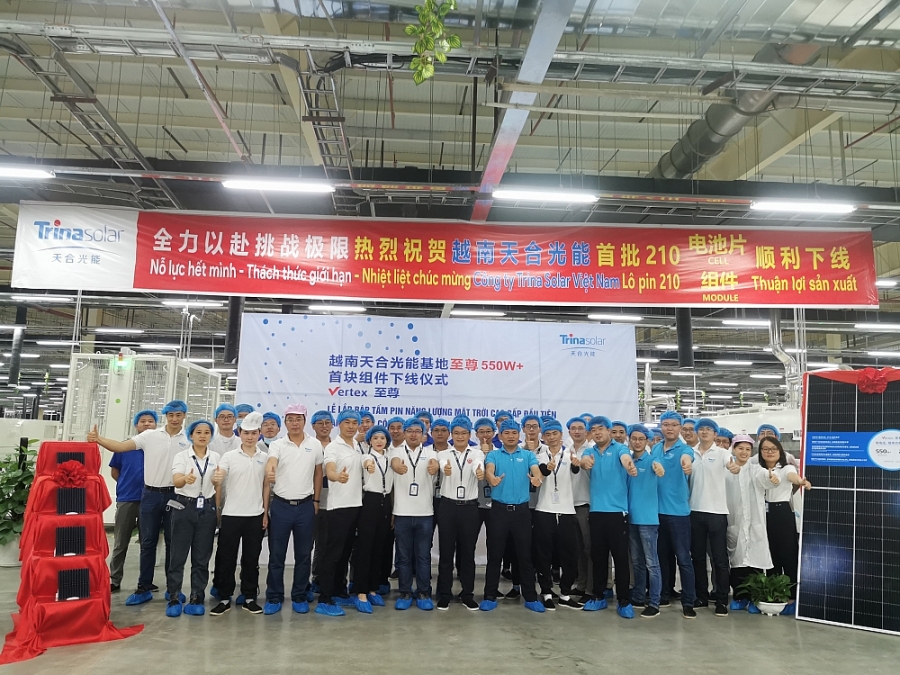 Nhà máy Trina Solar tại Thái Nguyên