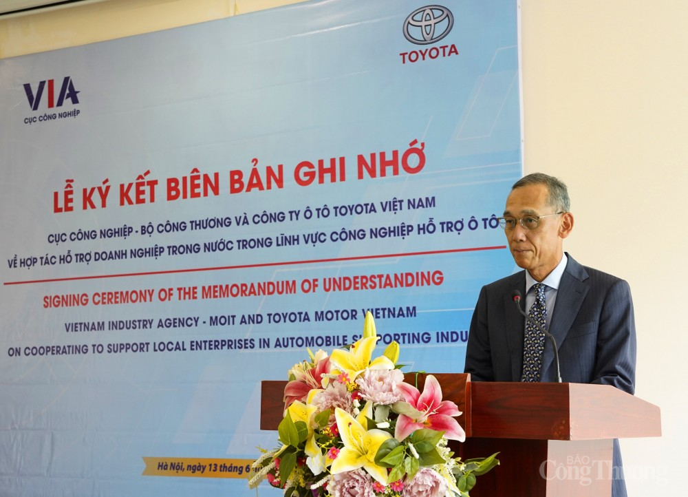 Ông Hiroyuki Ueda - Tổng Giám đốc Công ty Ô tô Toyota Việt Nam