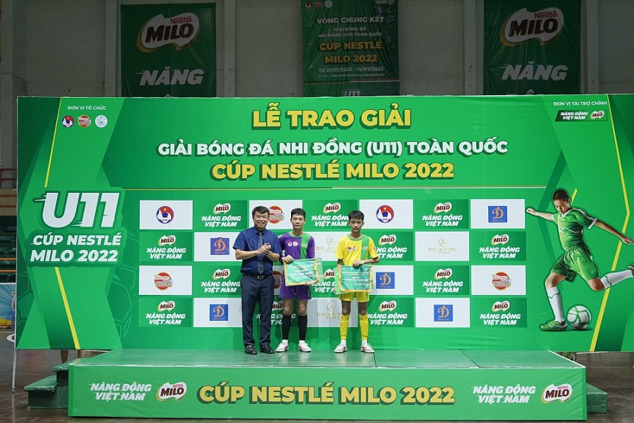 Song Lam Nghe An คว้าแชมป์ฟุตบอลเด็กแห่งชาติ (U11) - Nestlé MILO Cup 2022