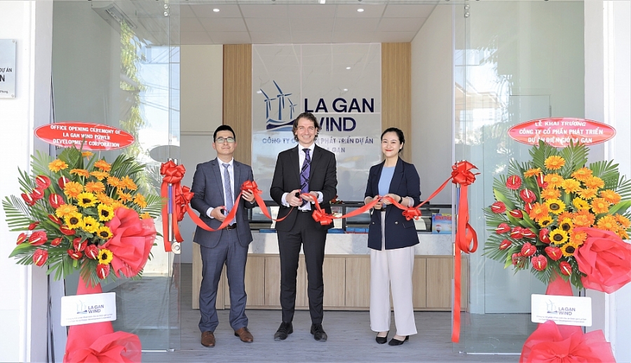 Khai trương trụ sở chính dự án điện gió La Gàn – Bình Thuận