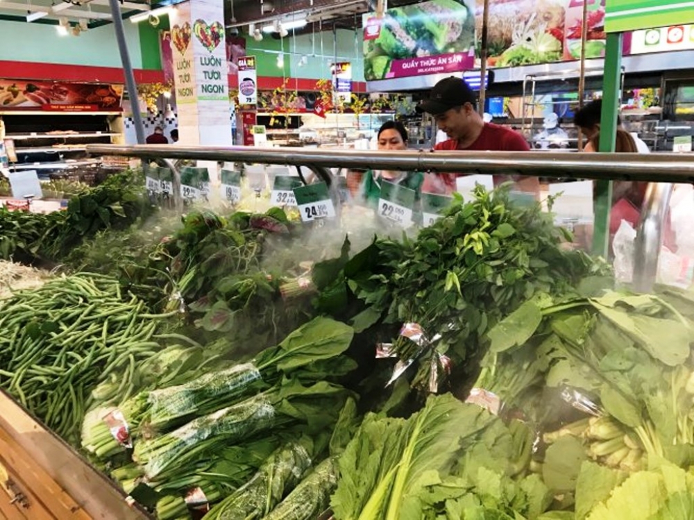 Giá thực phẩm rau quả ngày 6/4: Giá rau xanh quay đầu giảm