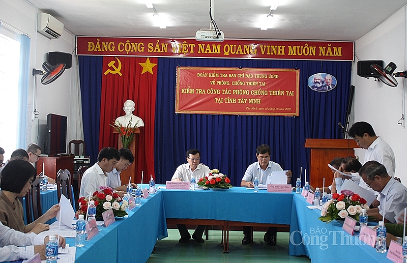 tay ninh can lam tot cong tac phong chong thien tai