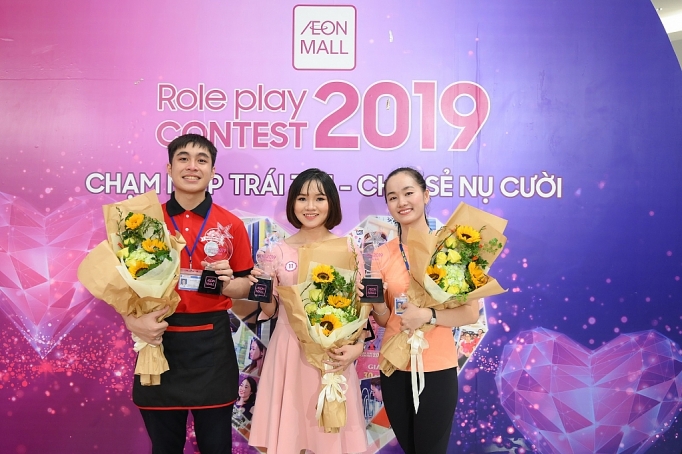 aeonmall to chuc vong chung ket cuoc thi nhap vai danh cho nhan vien