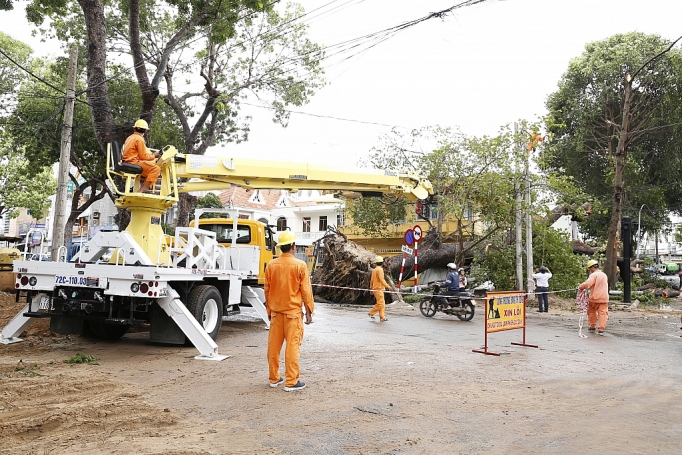 cac su co tren luoi dien sau bao so 9 da duoc khac phuc
